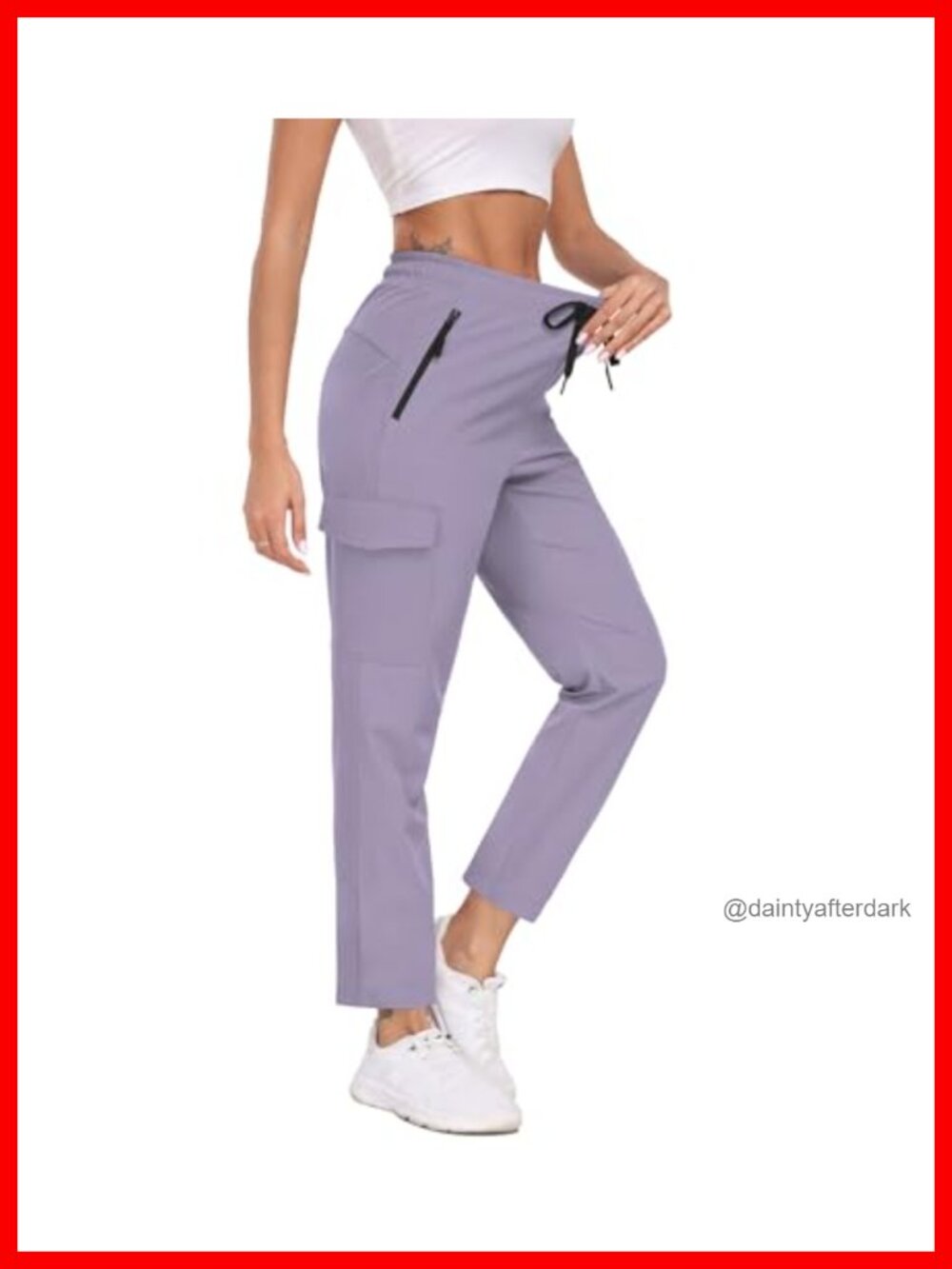 Women's Lightweight Cargo Pants Quick Dry Hiking Travel UPF 50+